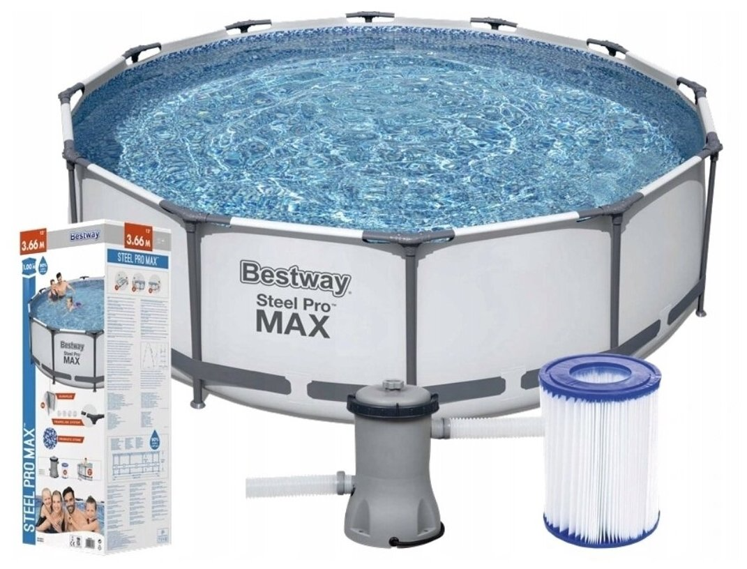 Бассейн Bestway 366х100 56260