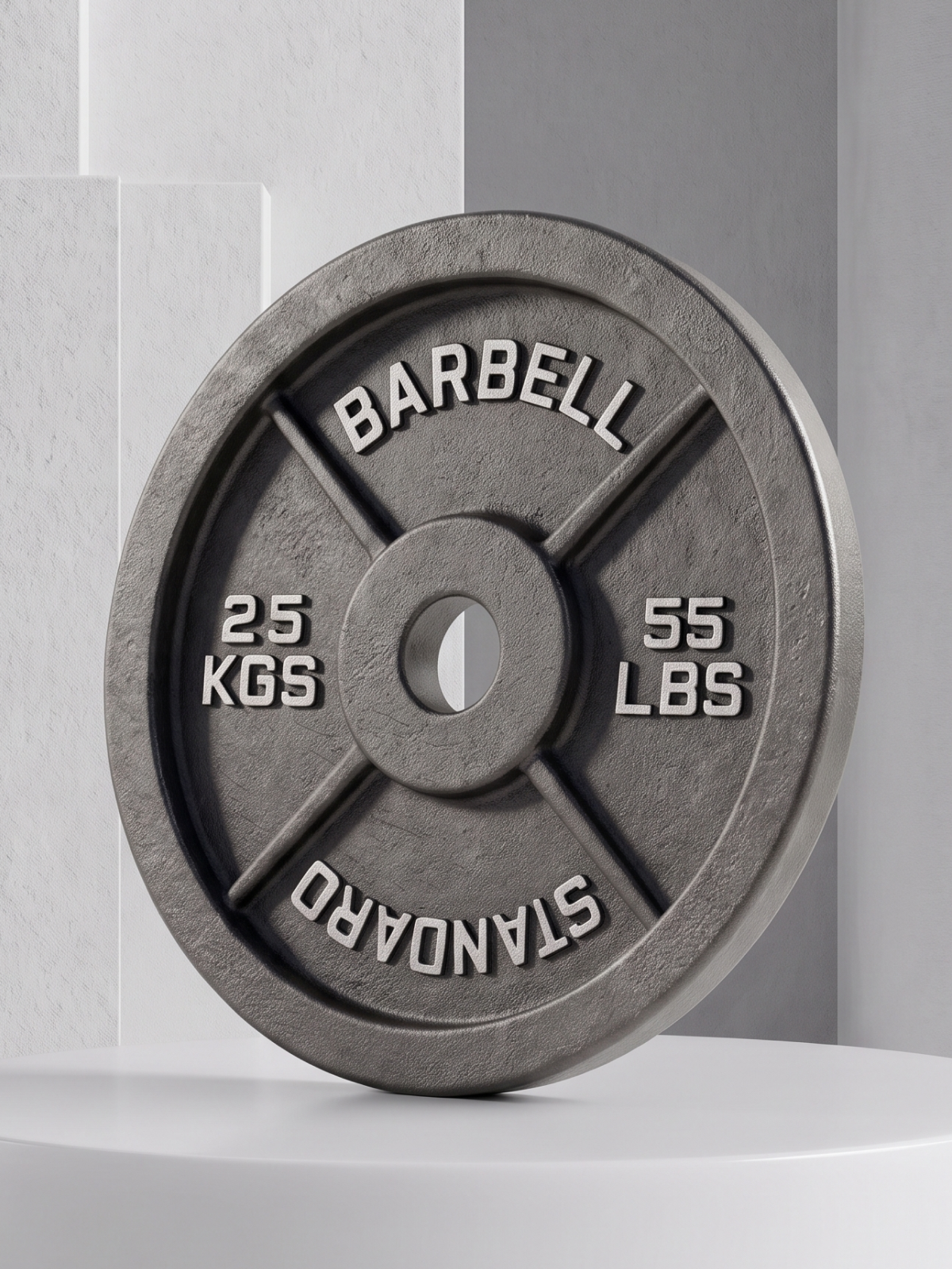 Диск 51 мм. чугунный окрашенный 25 кг, VictoryFit VF-SC512500