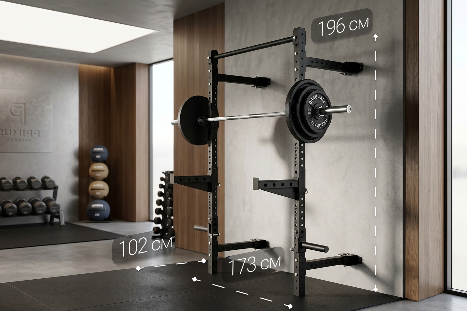 Силовая рама с креплением к стене VictoryFit VF-B2004