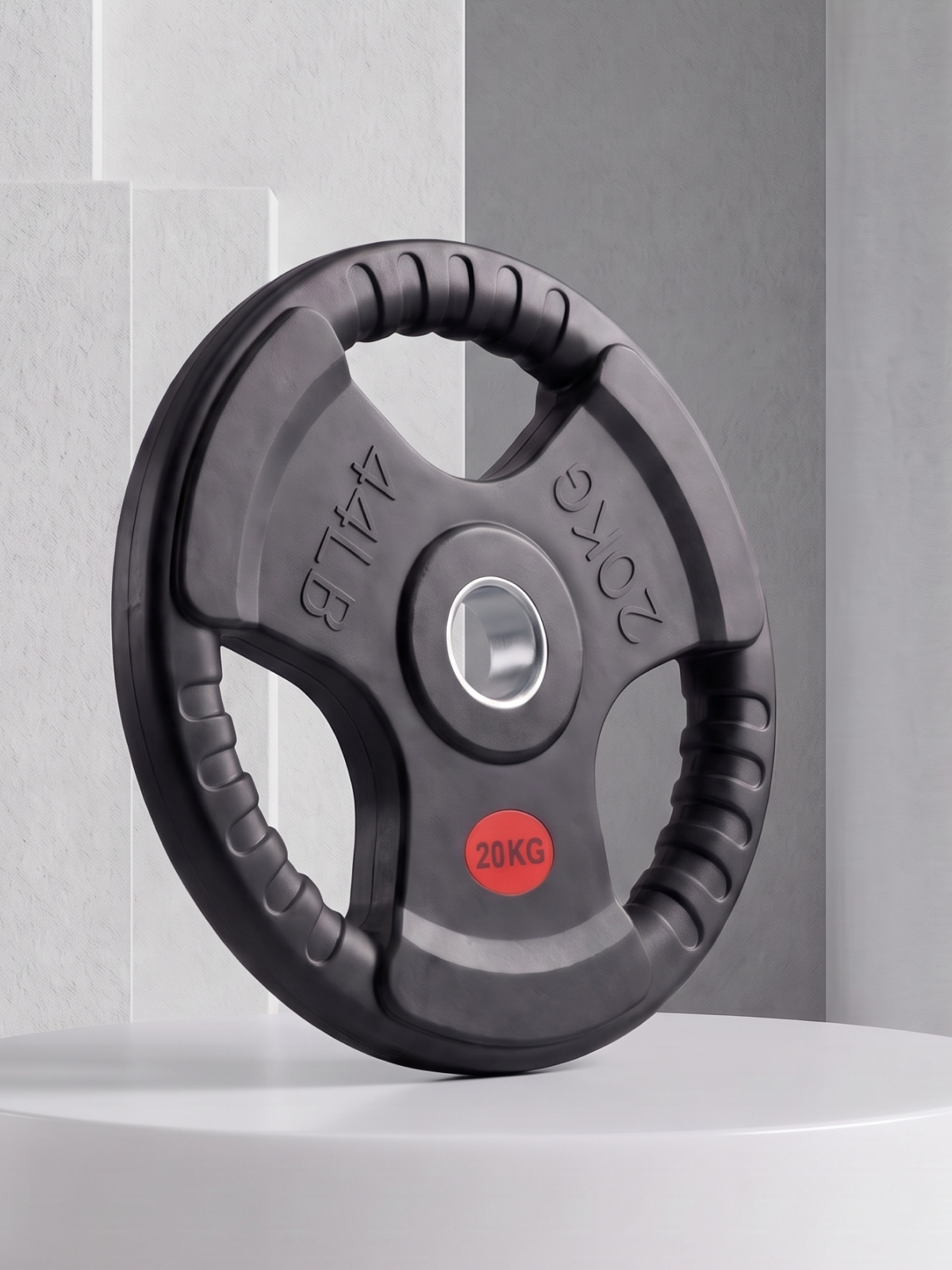 Диск 51 мм. обрезиненный с 3-мя хватами 20 кг, VictoryFit VF-S512000