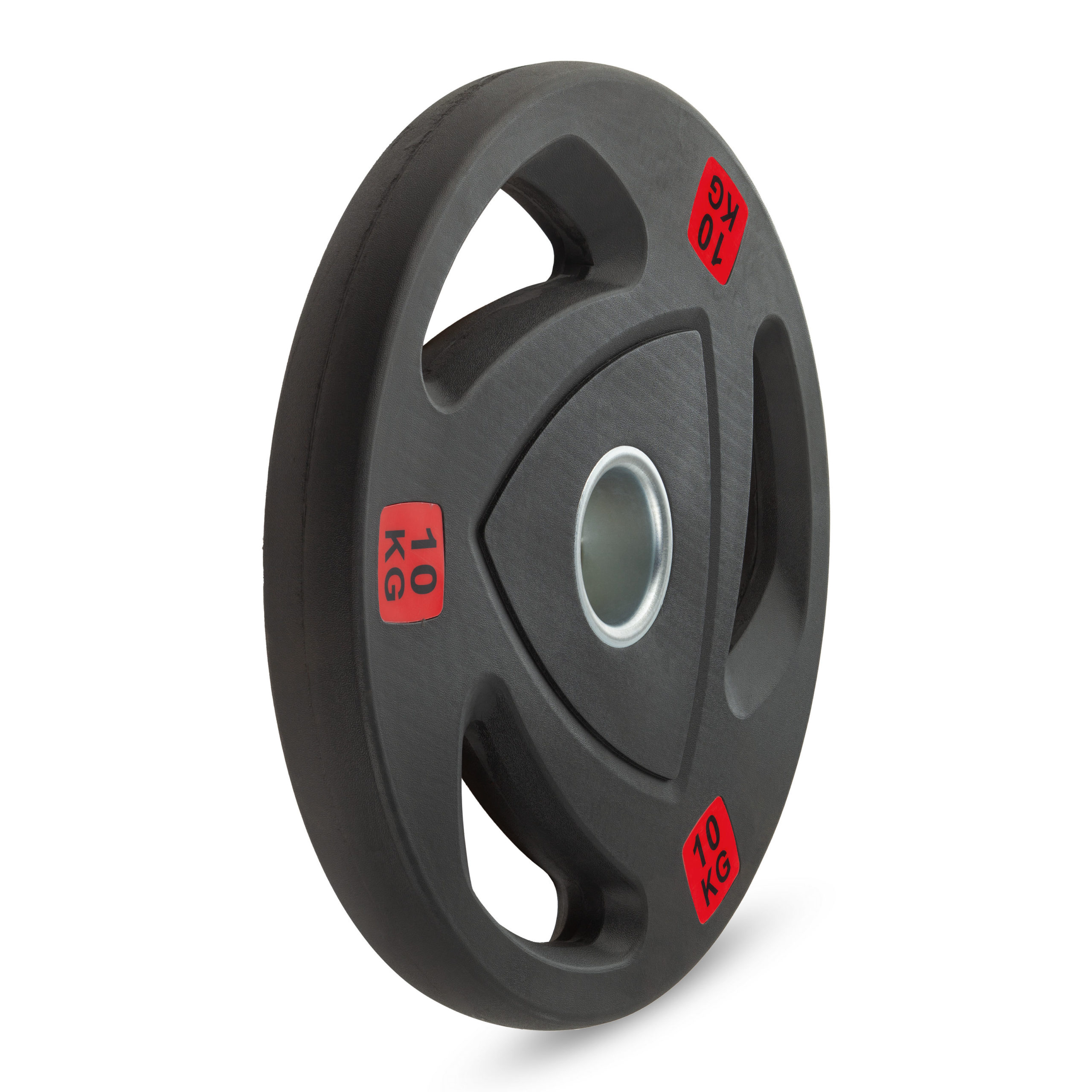 Диск 51 мм. NEO обрезиненный с 3-мя хватами 10 кг, VictoryFit VF-ST51100