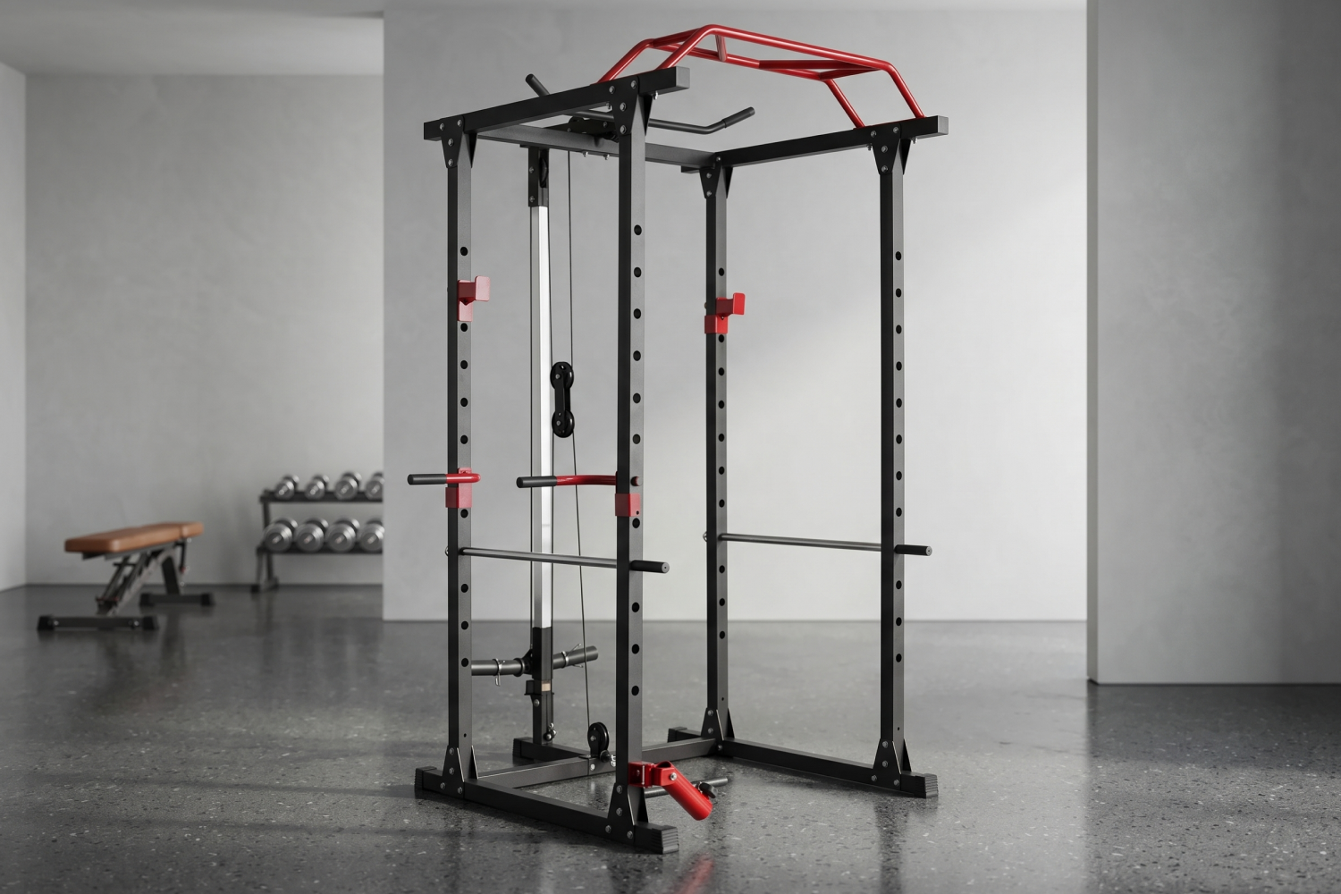 Силовая рама c верхним и нижним блоком VictoryFit VF-B2002