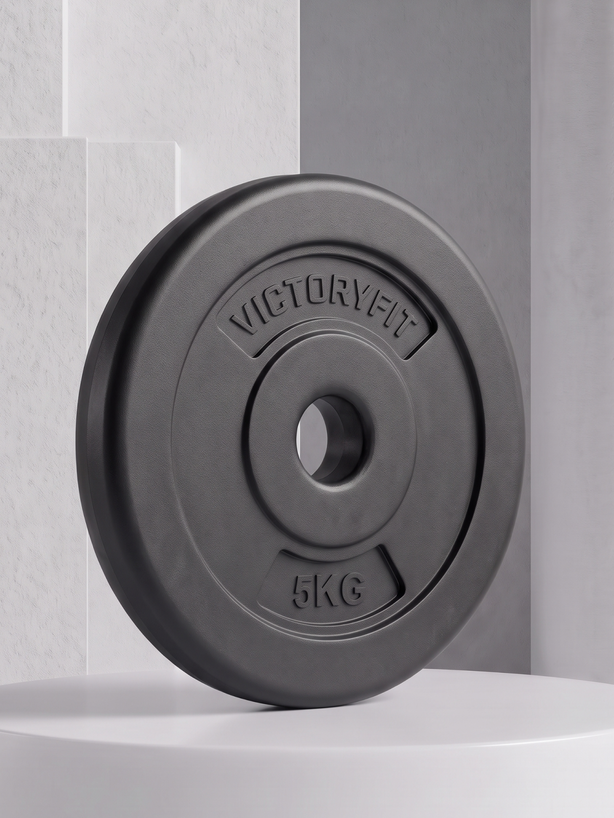 Диск 26 мм. пластиковый  5,0 кг VictoryFit VF-SPL26050