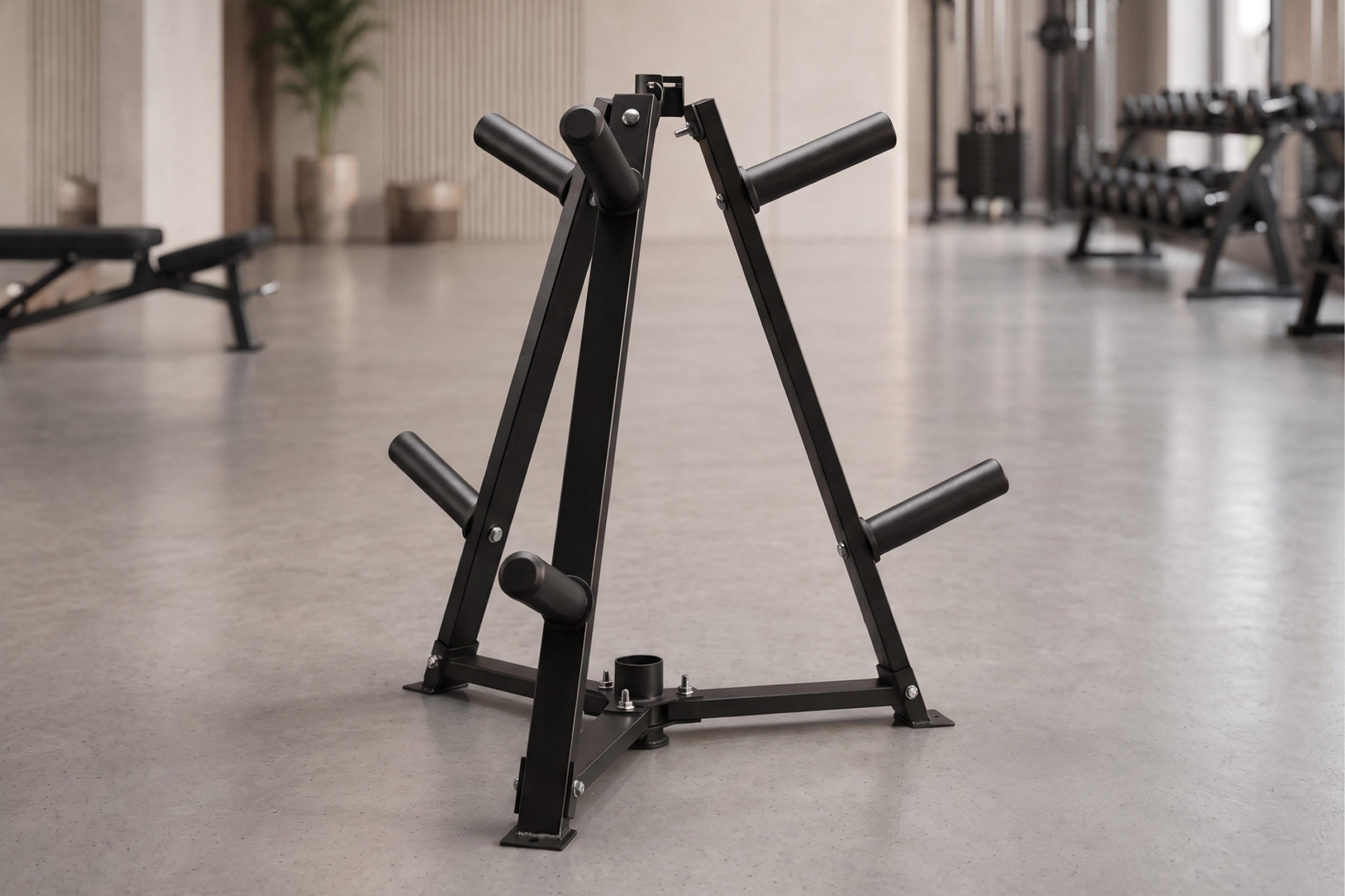 Стойка треугольная для дисков (51 мм.) VictoryFit VF-D4015