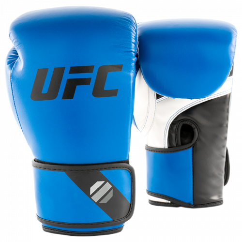 UFC Pro Fitness Перчатки тренировочные для спарринга голубые - 8 Oz