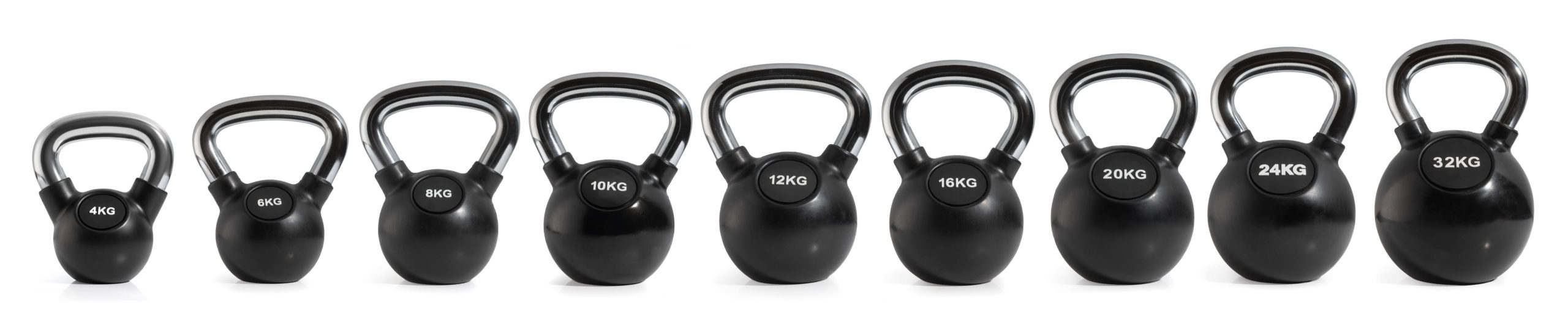 Гиря с резиновым покрытием 6 кг (модель: К-6) VictoryFit VF-KRU060