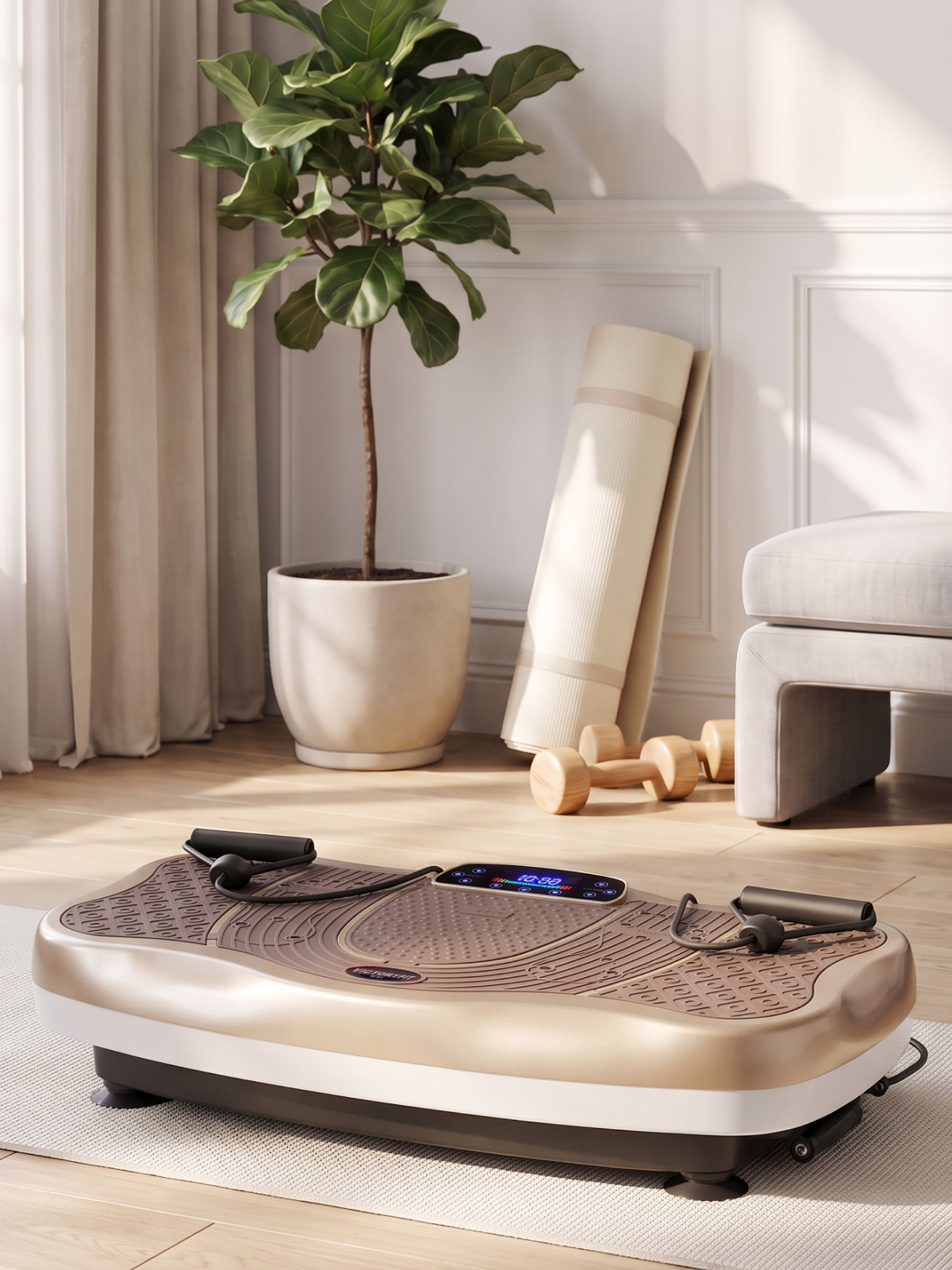 Виброплатформа VictoryFit VF-M620 (золото)