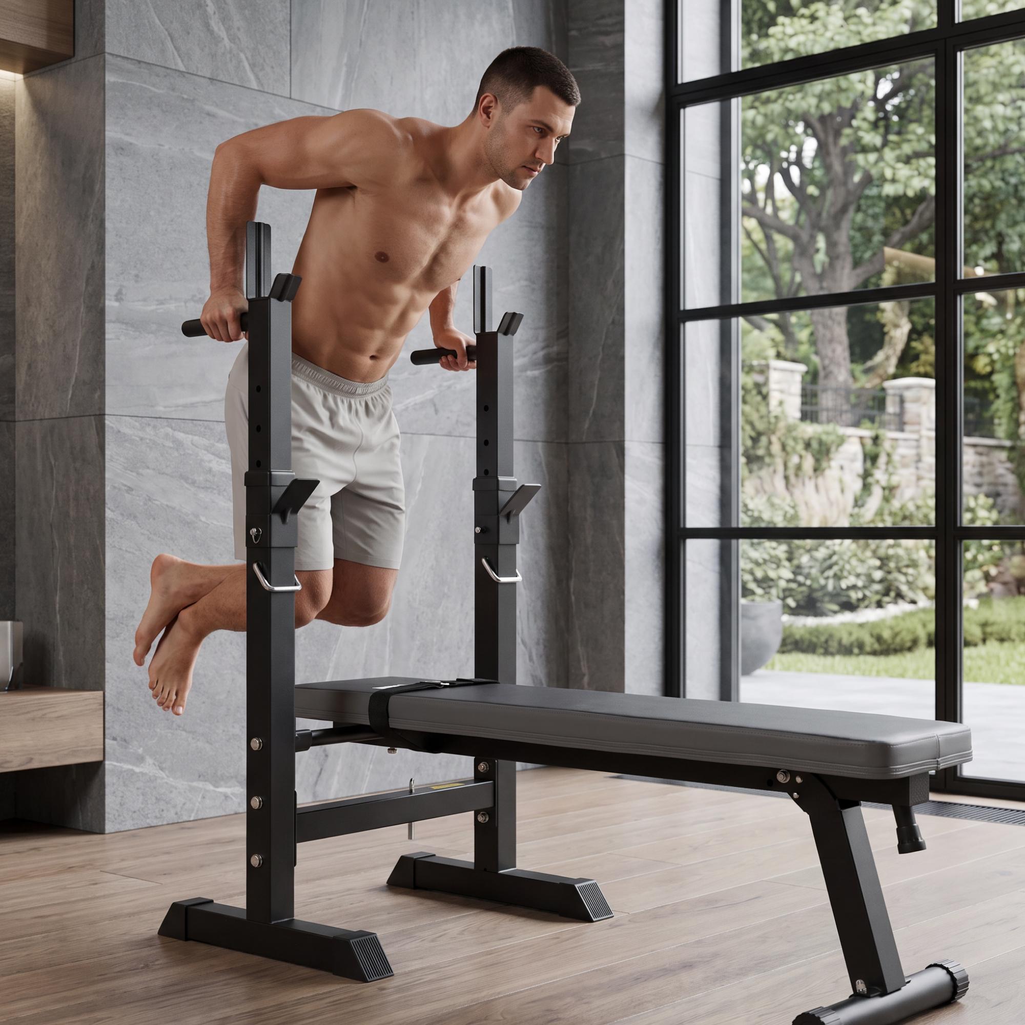 Скамья силовая со стойками UNIX Fit Bench 125