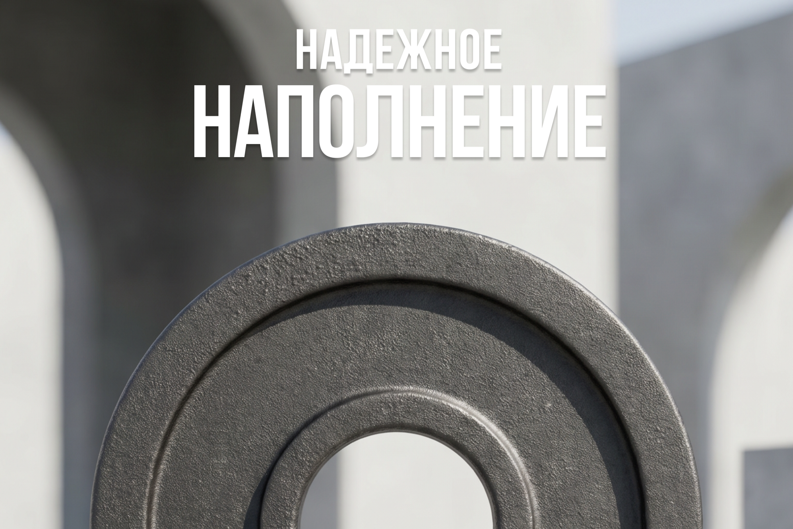 Диск 51 мм. чугунный окрашенный 15 кг, VictoryFit VF-SC511500